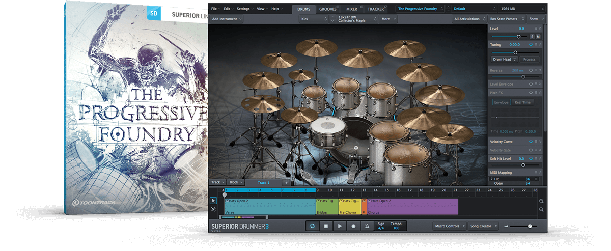 Toontrack SDX - Progressive Foundry